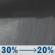 Tonight: A chance of rain showers before 5am. Mostly cloudy, with a low around 48. South southeast wind around 2 mph. Chance of precipitation is 30%. Tonight: Chance Rain Showers